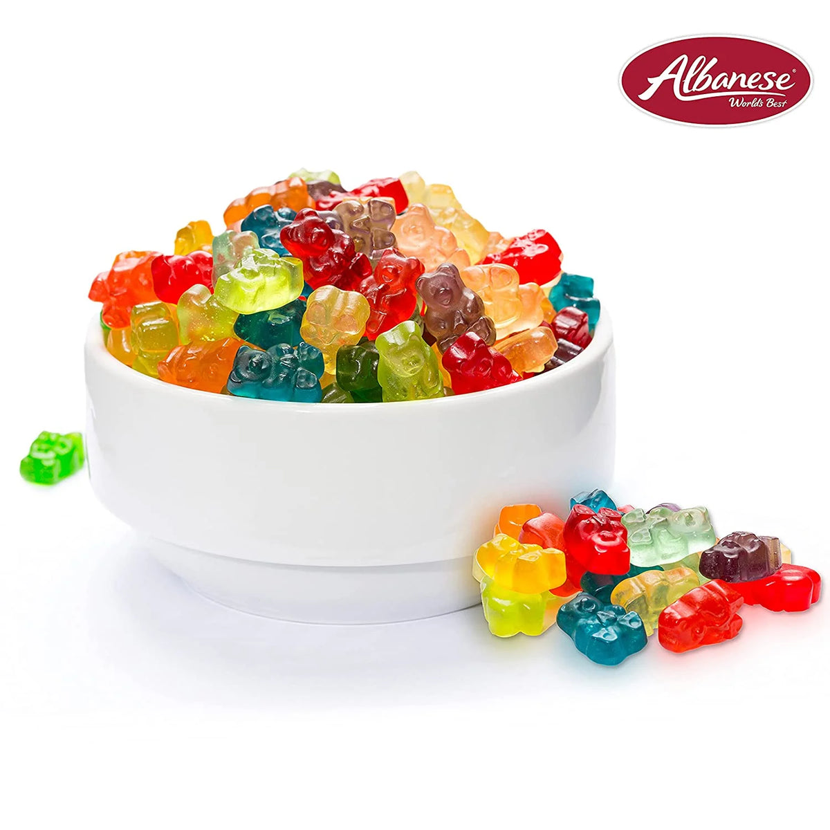 12 Flavor Gummi Bears, 5 Pound Bag I712