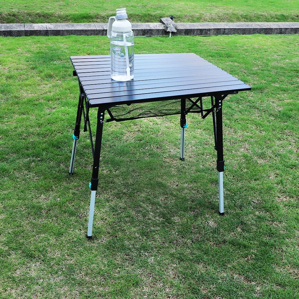 Portable Folding Camping Table with Aluminum Legs P3724