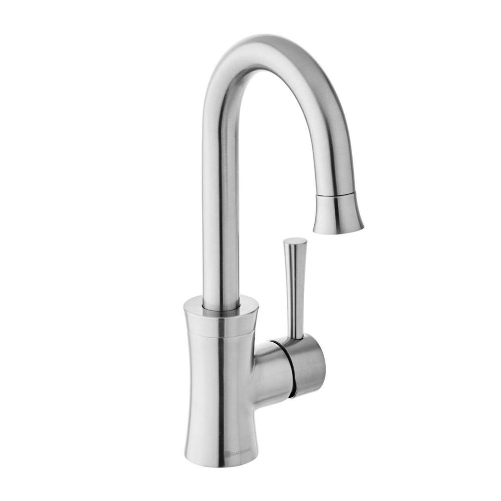 Single-Handle Bar Faucet in Stainless Steel V827187