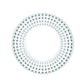 Glass Dining Plate Set 2 Pcs 27 cm D80475
