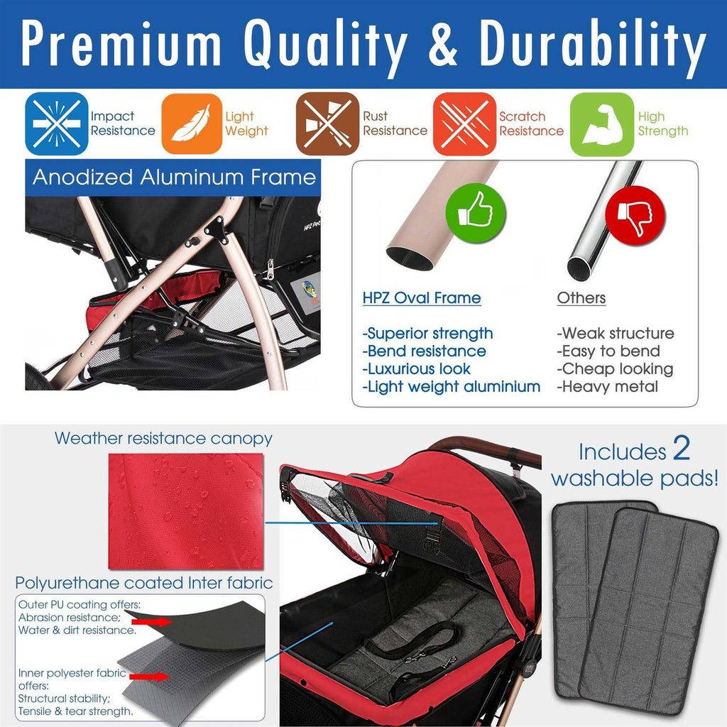 Extra Long Pet Stroller F852643