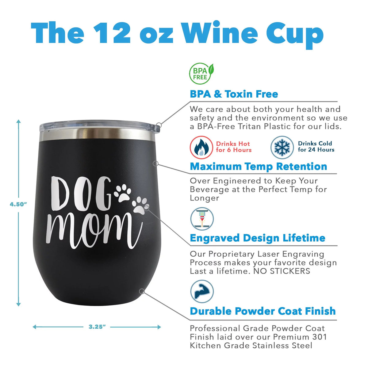 12 oz Red Wine Cup O1901