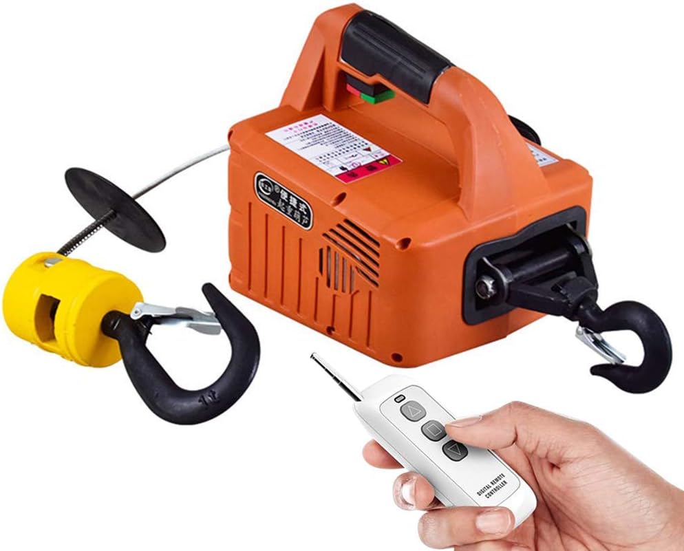1500W Electric Winch with Wireless Control 110V 500kg G20219