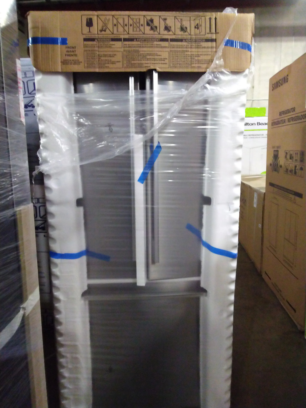 30 IN 19.7 CU FT Stainless Steel French Door Refrigerator D210871