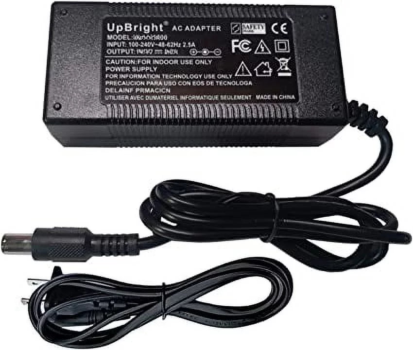 15V AC/DC Adapter Power Supply Cord Cable Charger M344736