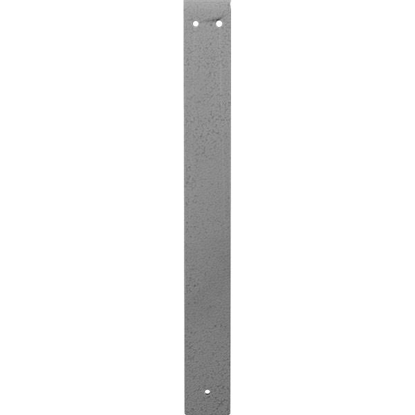 Steel Bracket Hammered Gray O9478