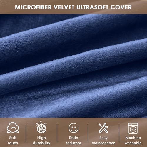 3 Feet Grey Micro Fiber Bean Bag Chair B144