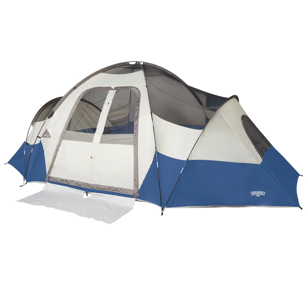 Blue 10-Person Cabin Tent U953104