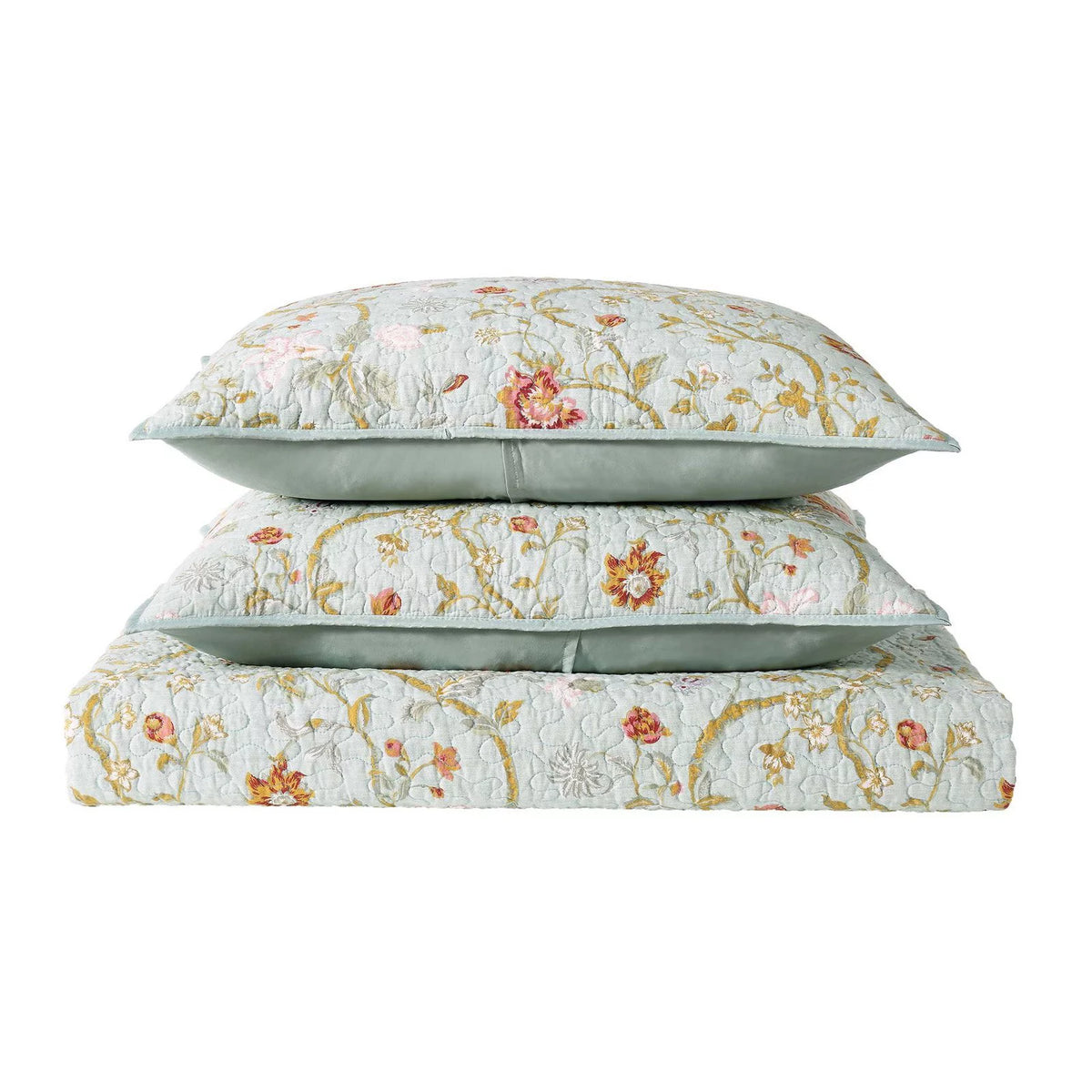 Bedford Blue Full / Queen Quilt Set N917427