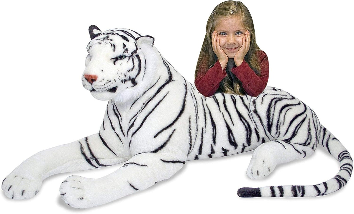 White Tiger Plush Soft Toy K924527