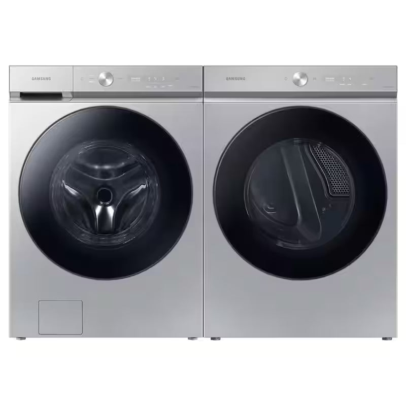 7.6 cu. ft. Vented Smart Electric Dryer in Silver Steel F142