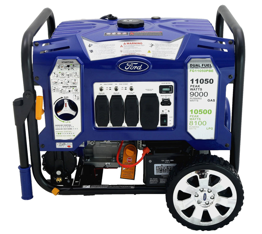 11,050-Watt Dual Fuel Portable Generator P811470