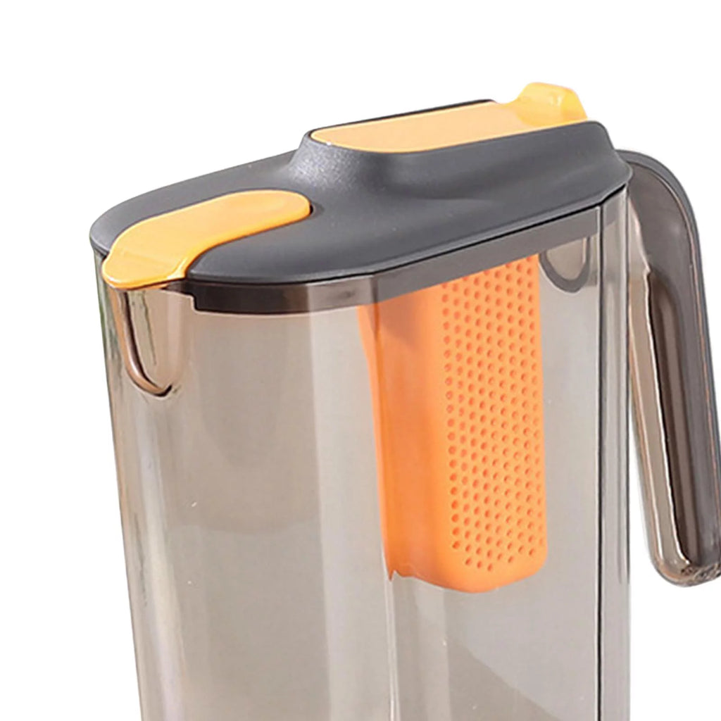 Black Ice Tea Maker Beverage Pitcher with 4 Cups L1401