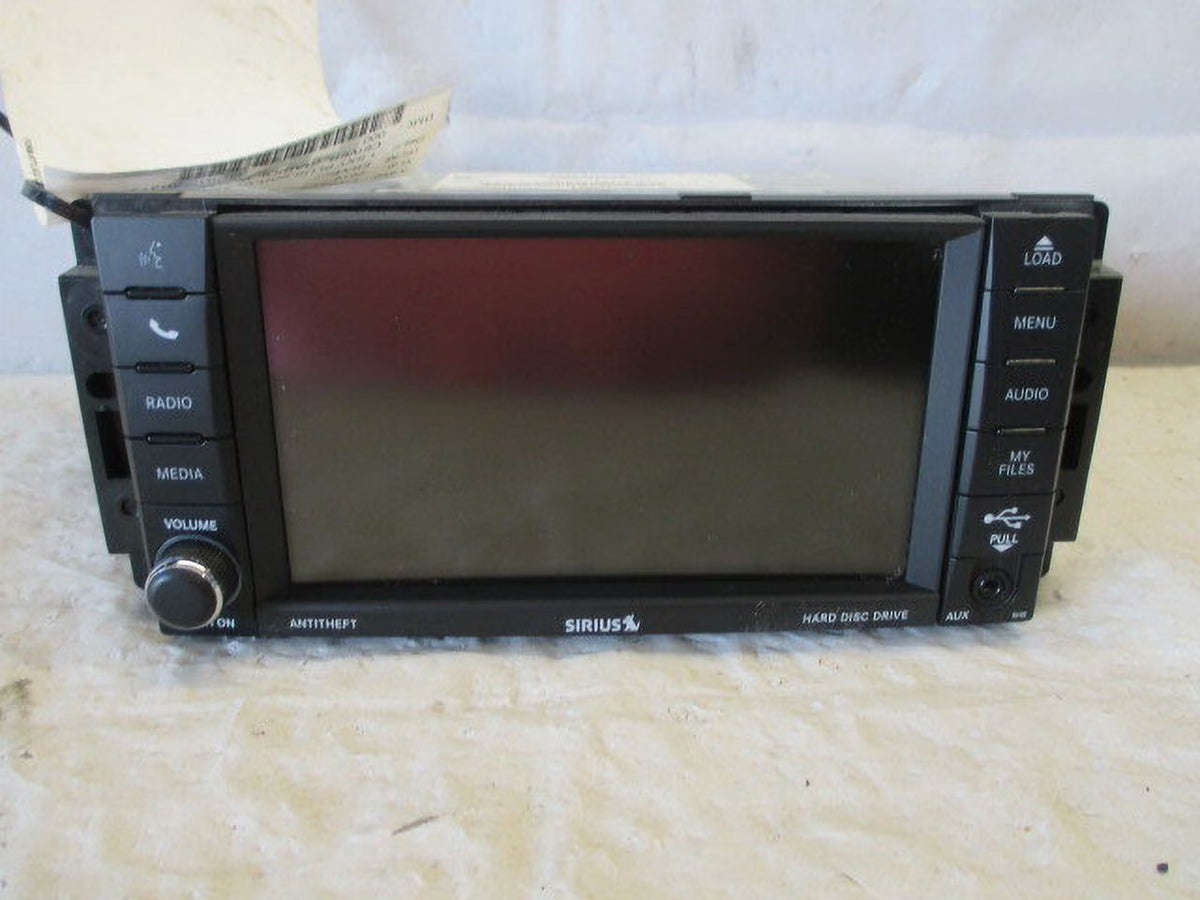 OEM Dodge Caravan Radio Receiver with Navigation Display Screen B5948