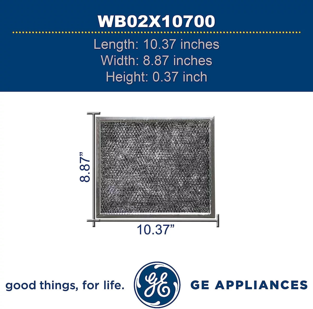 Microwave Charcoal Filter B285