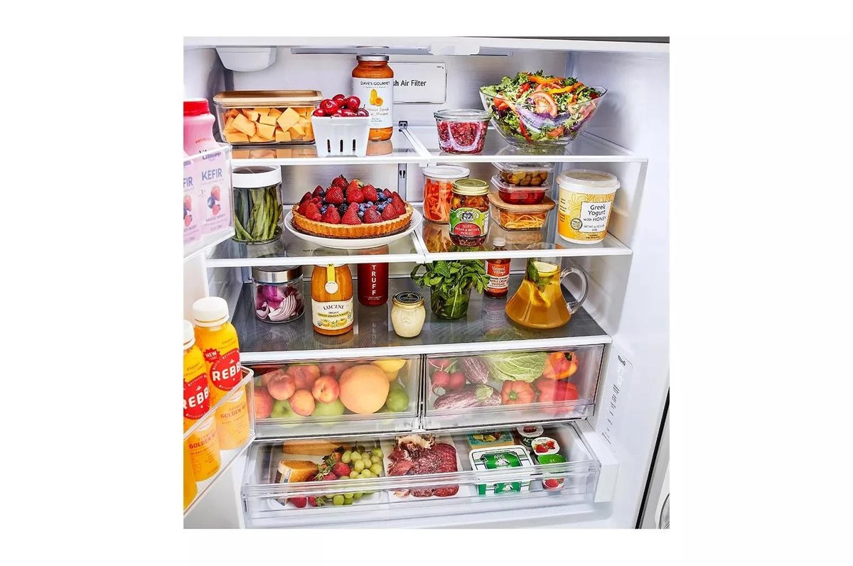 27 cu ft. 3 Door French Door Counter Depth Refrigerator with Internal Water Dispenser S77539