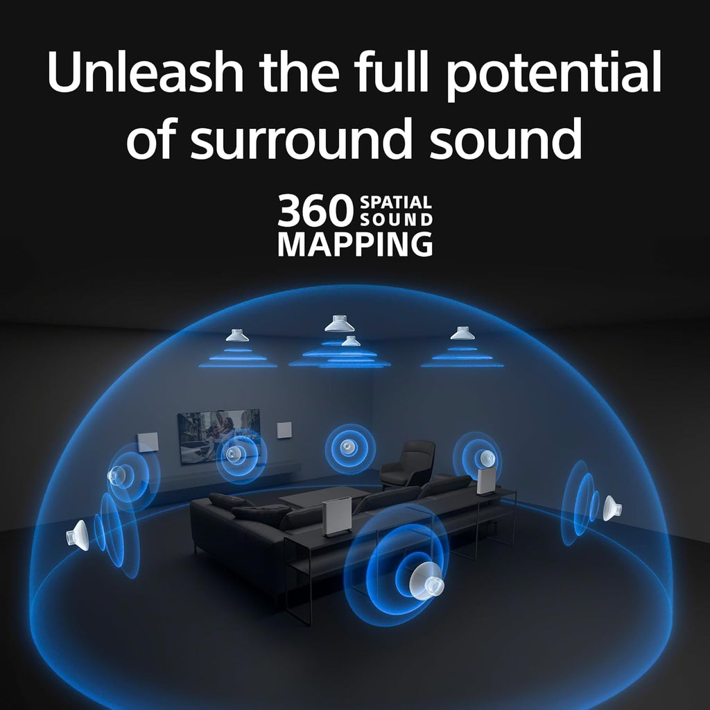 16 Total Speakers Home Theater Surround Sound System with 4 Wireless Speakers A728