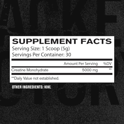 Creatine Monohydrate Powder 425g 85 Servings Unflavored G253794