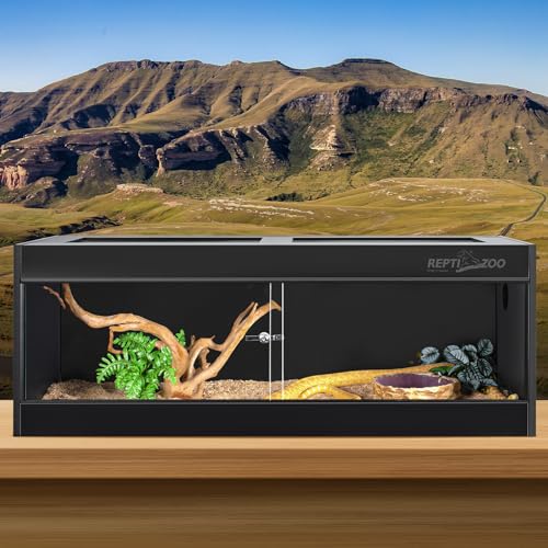 34 Gallon PVC Reptile Terrarium with Glass Sliding Door T266555