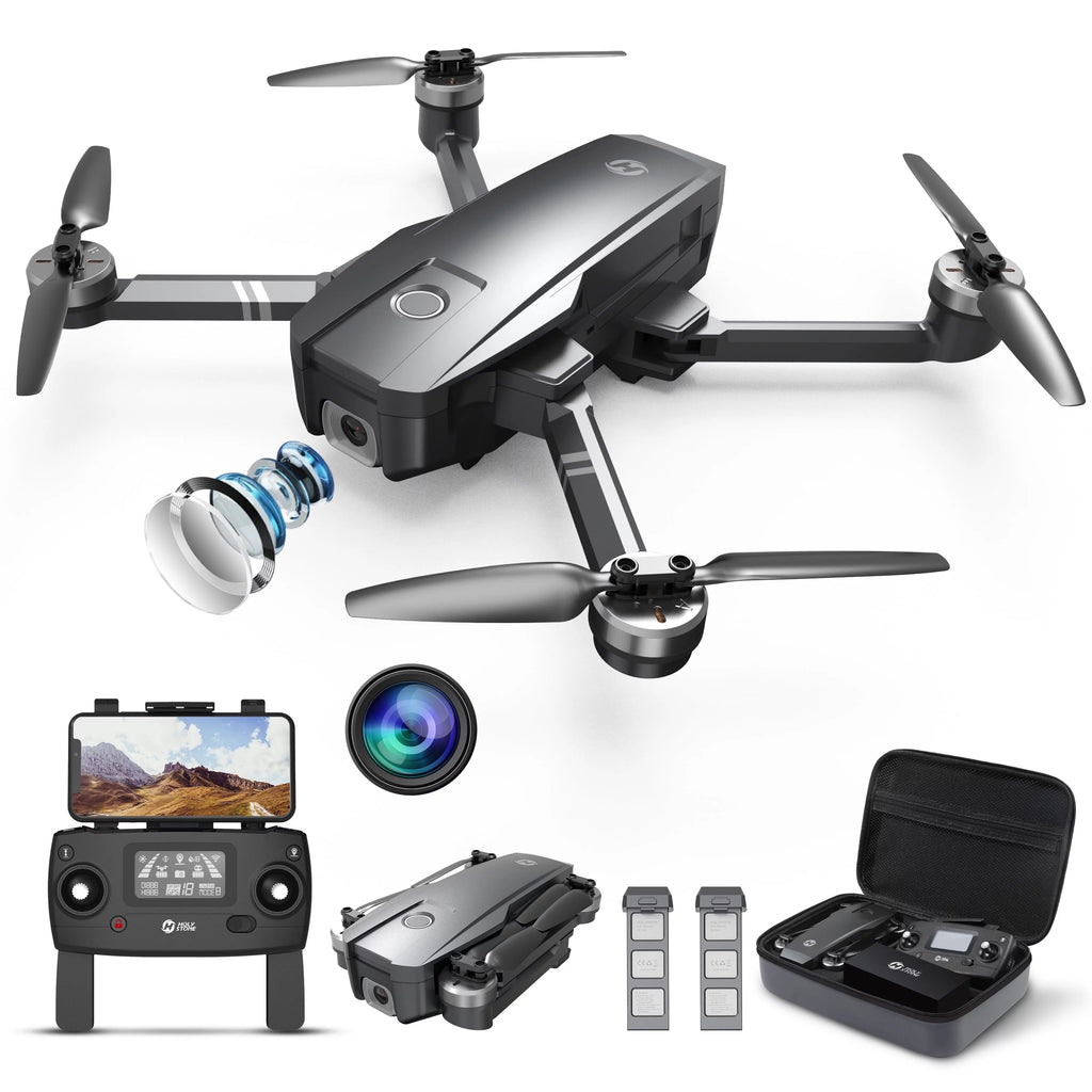 Foldable GPS 4K UHD Camera Drone with 2 Batteries A82407