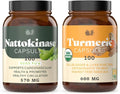 Nattokinase 100 Capsules & Turmeric 100 Capsules W888717
