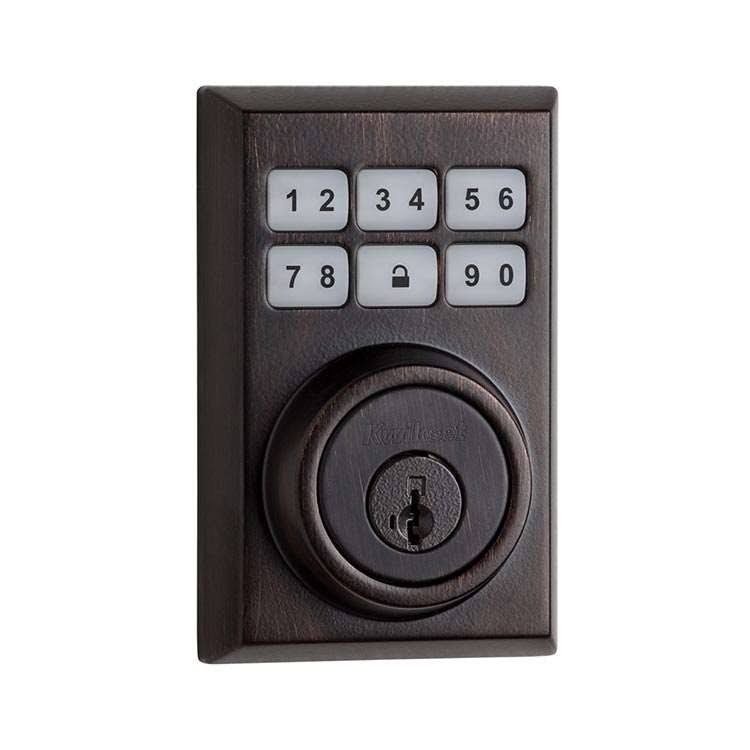 Polished Chrome Contemporary Deadbolt E15858