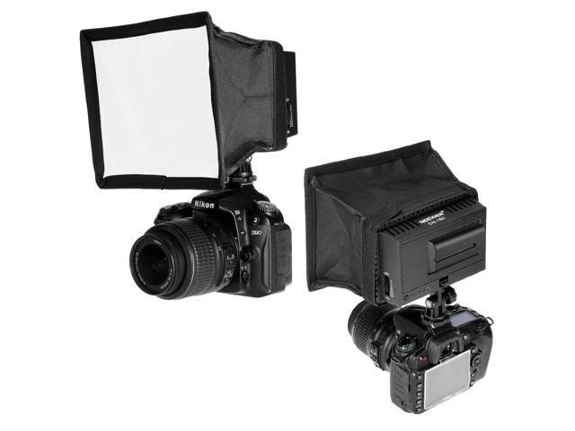 Neewer CN 160 LED Digital Camera Video Lighting Kit Dimmable LED Video Light Diffuser Rechargeable Battery with R907870