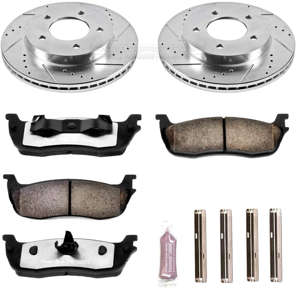 Front Carbon Fiber Ceramic Brake Kit W80730