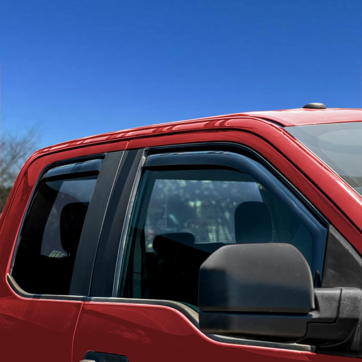 In-Channel Rain Guards for Trucks 4Pieces B91064