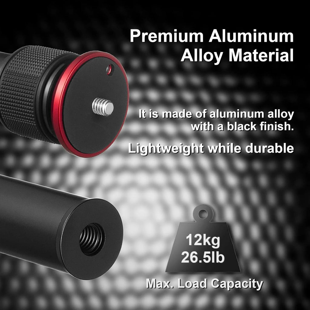 23.4" Alloy Aluminum Tripod Extension Tube N4115