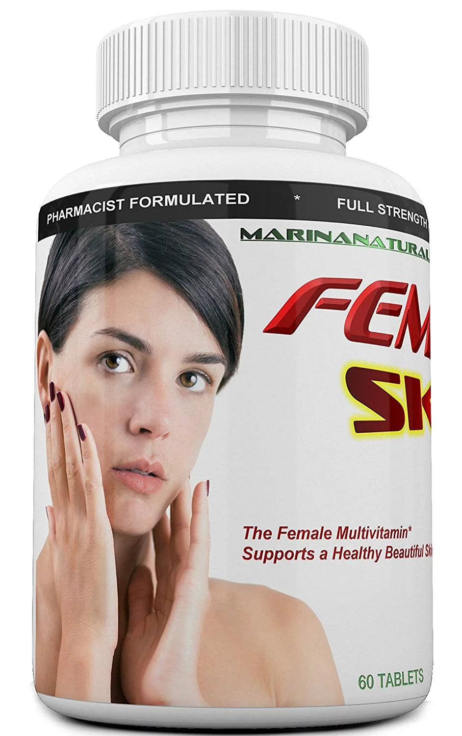 Female Multivitamin with Collagen, Hyaluronic Acid & Pomegranate Extract, 60 Tablets X5109