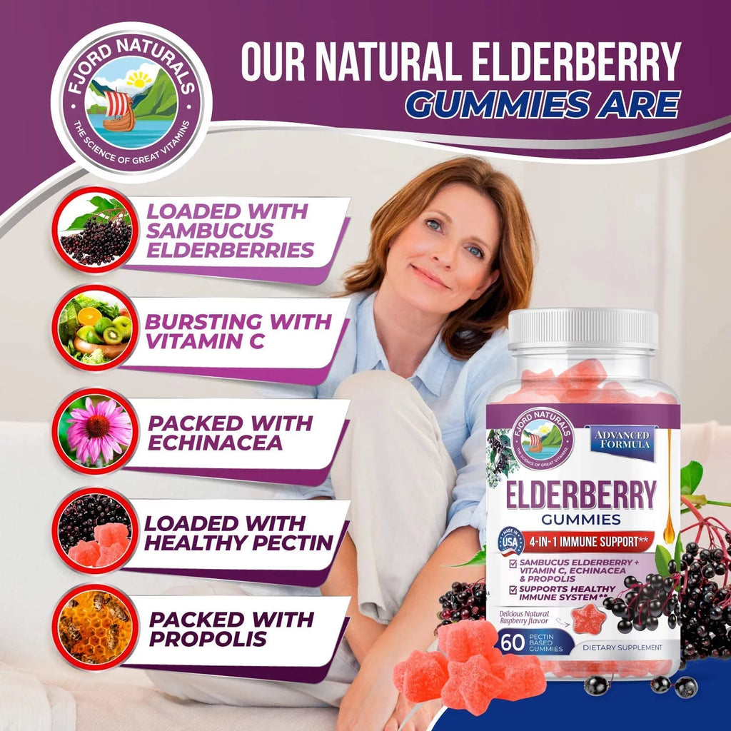 Elderberry Gummies 2 Pack 120 Count S161204