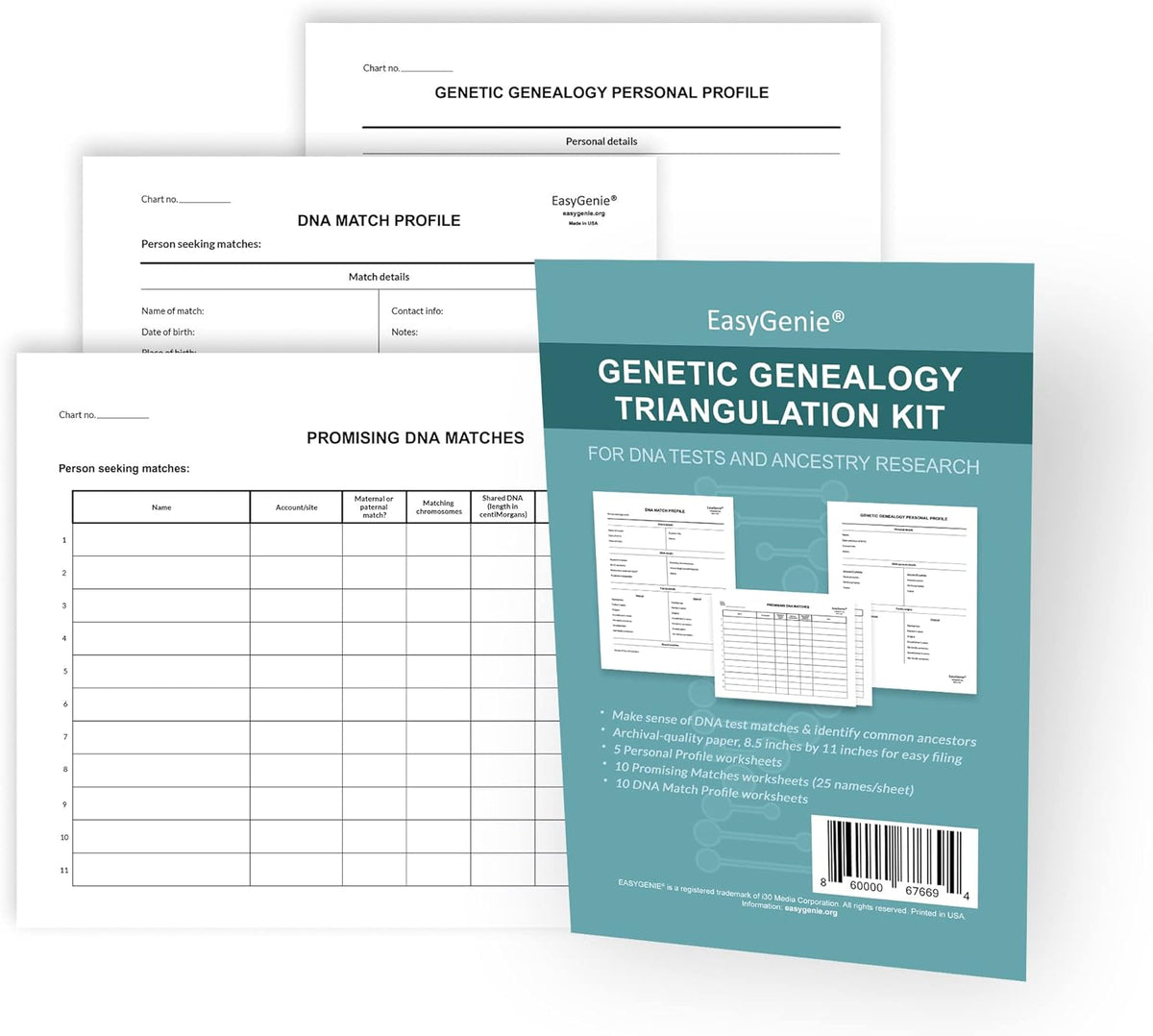 Genetic Genealogy Triangulation Kit G948772