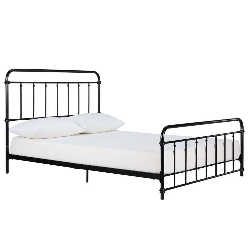 White Queen Metal Bed K6648