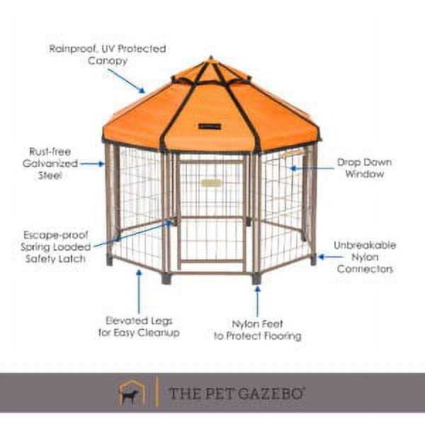 Pet Gazebo Dog Kennel C15385