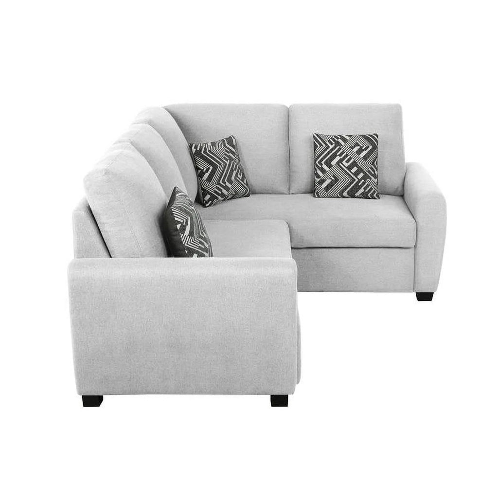 Ivory Convertible Sofa U649392