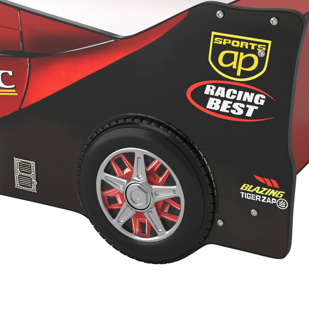Blue Race Car Youth Bed S551906