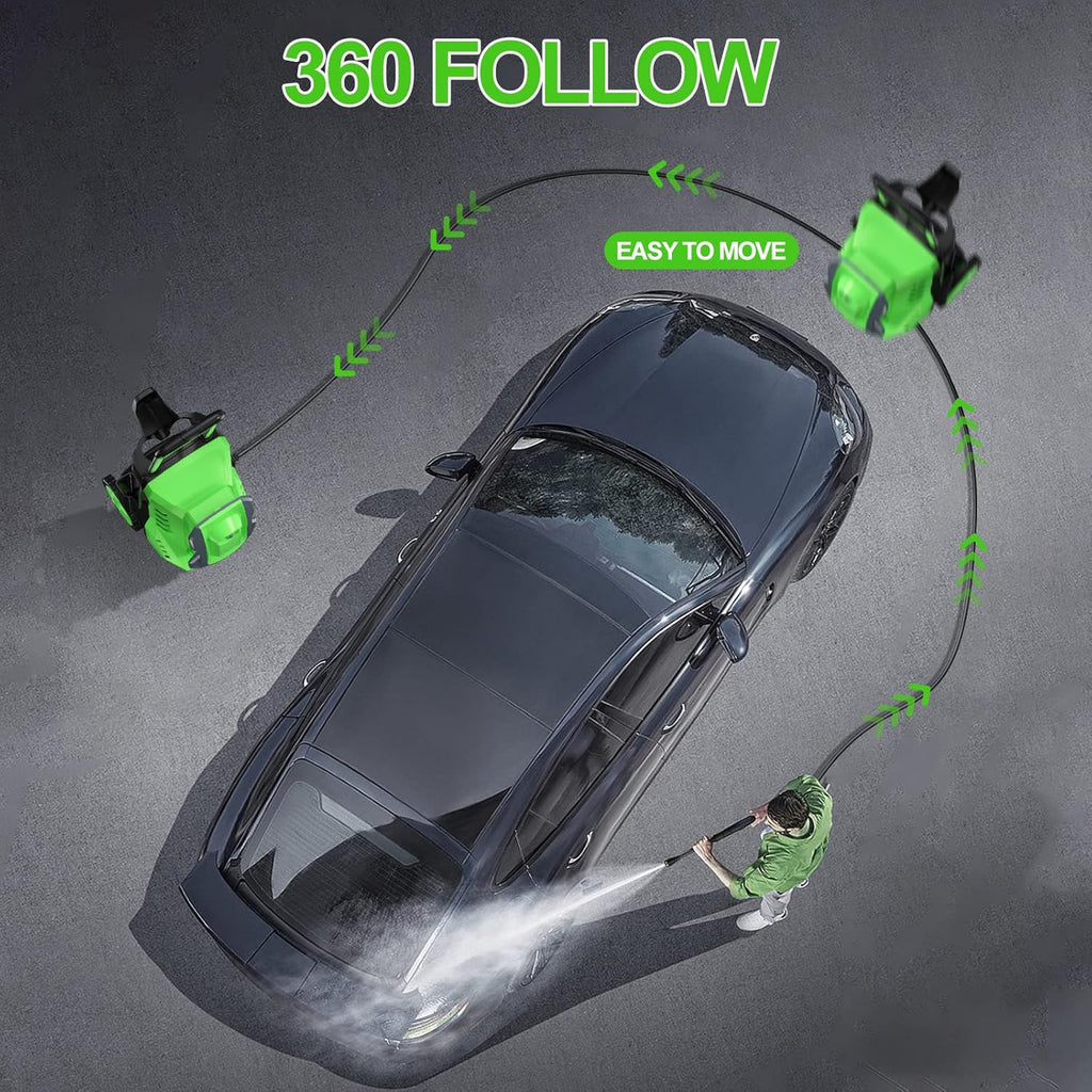 Electric Power Washer 3000 PSI 2.2 GPM with Adjustable Spray Nozzle Foam Cannon I657