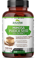 Mimosa Pudica Seed 10:1 Extract 200 Vegan Capsules 1100 mg U470