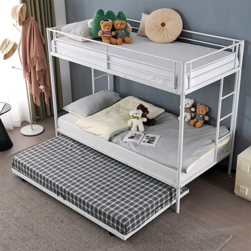 Twin over Twin Steel Bunk Beds M6649