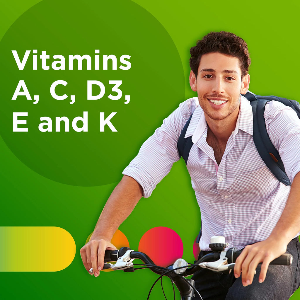 200 Count Adult Multivitamin Supplement with Zinc, Vitamin D3 and B Vitamins J425237