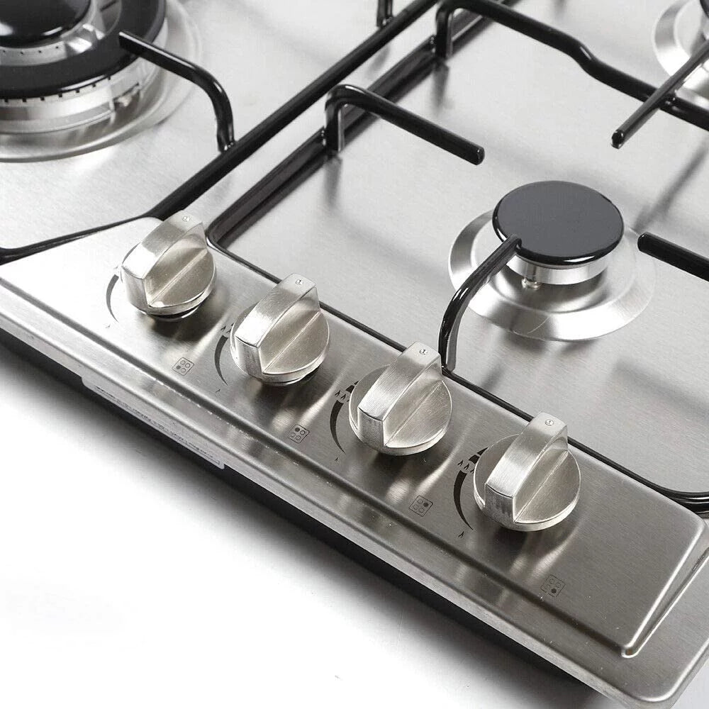 23" Stainless Steel 4 Burner Gas Cooktop N21106