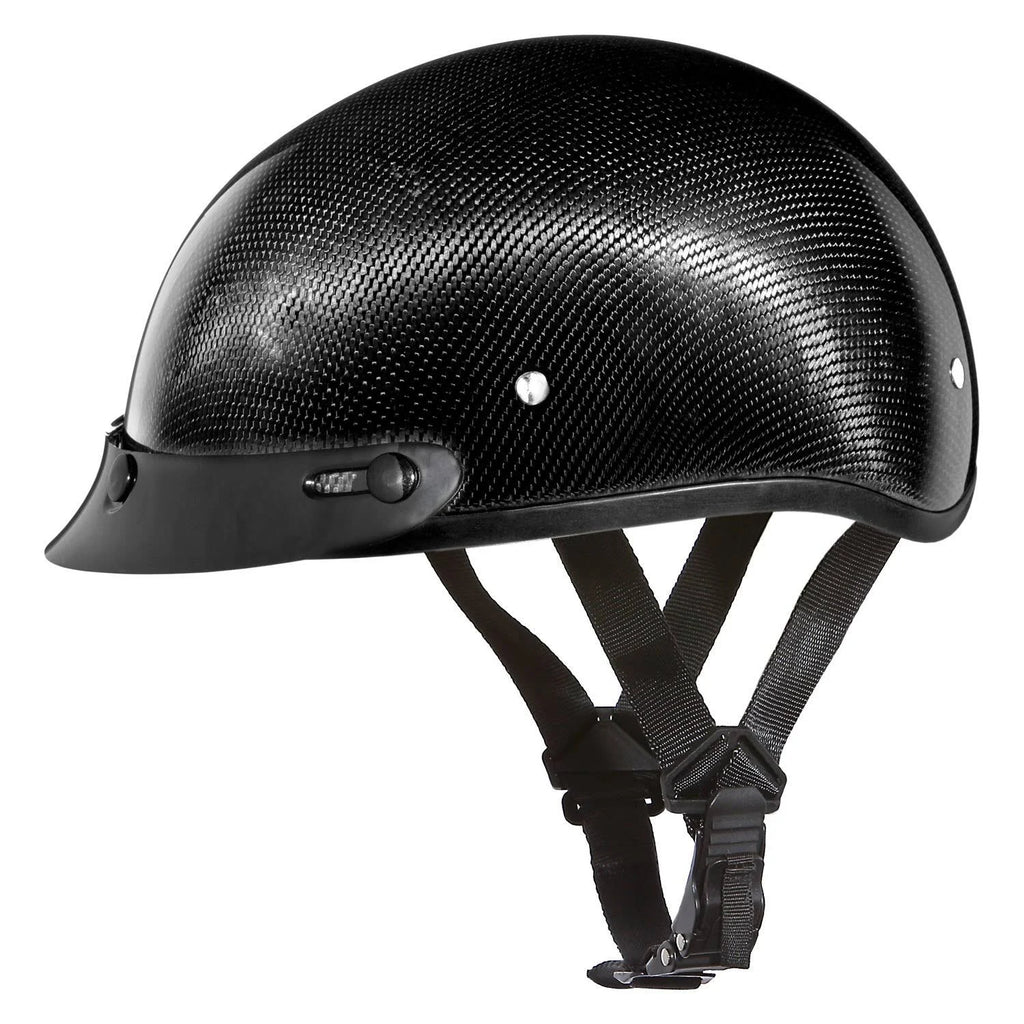 Grey Carbon Fiber Skull Cap L48889