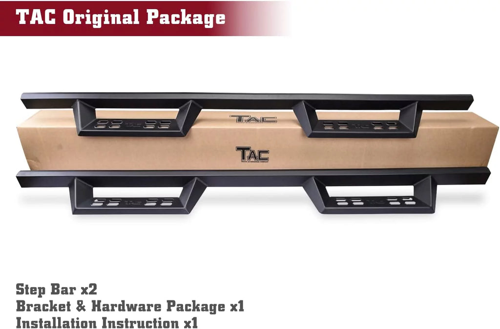 Running Boards 4" Drop Side Steps Nerf Bars 2pcs N3397