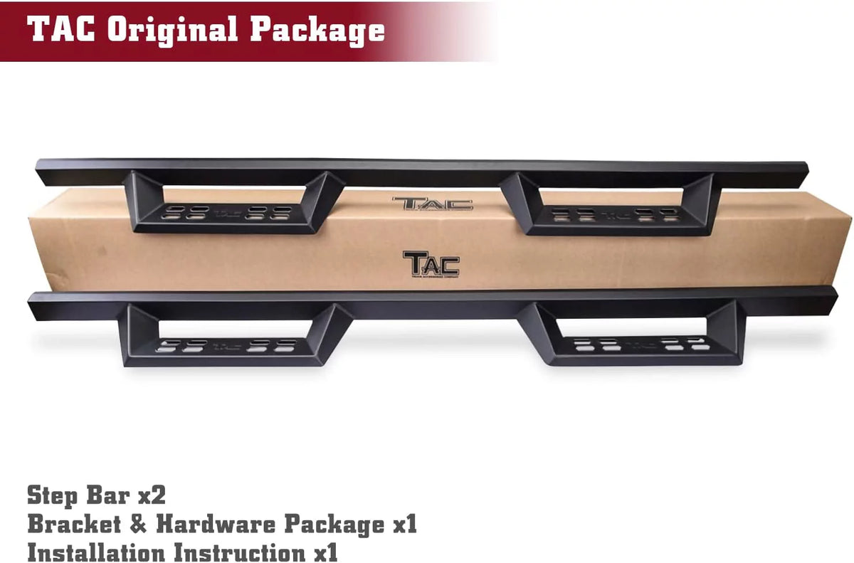 Running Boards 4" Drop Side Steps Nerf Bars 2pcs N3397