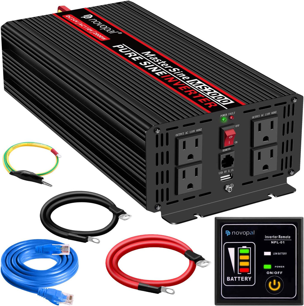 1000 Watt Pure Sine Wave Power Inverter T7191