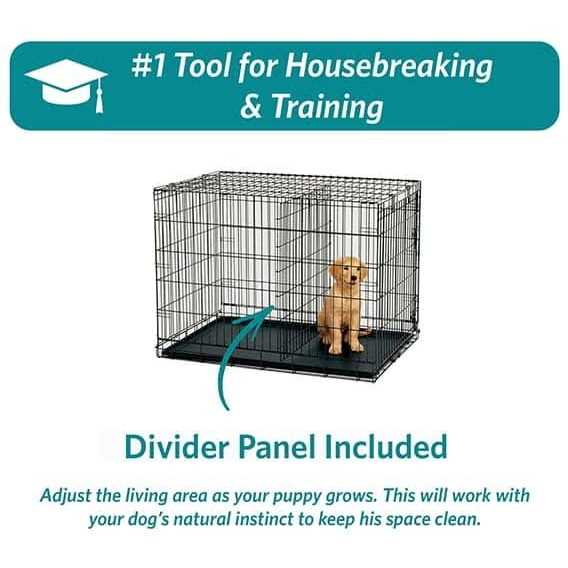 Double Door Dog Crate Q7339