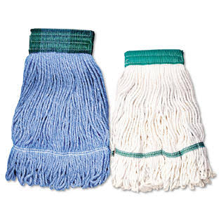 Cotton Synthetic Large Green Mop Head H3064