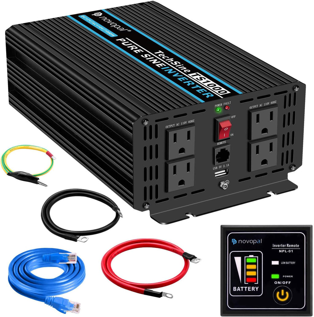 1000 Watt Pure Sine Wave Power Inverter T7191