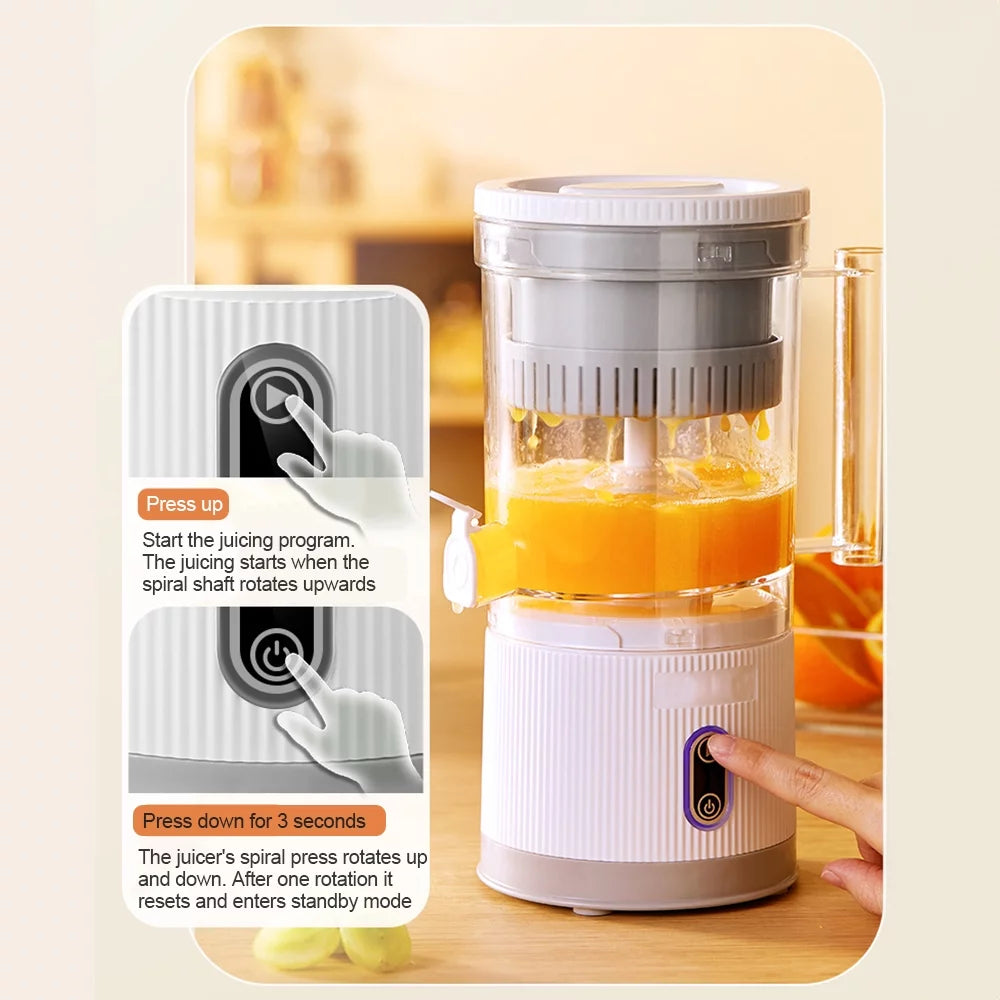 Electric Juicer USB Charging Citrus Squeezer Q66913